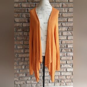 Torrid Long Sleeve Open Front Waterfall Cardigan Sweater.